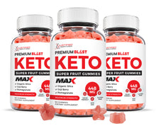 Cargar imagen en el visor de la Galería, 3 bottles Premium Blast Keto Max Gummies