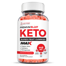 Cargar imagen en el visor de la Galería, front facing of Premium Blast Keto Max Gummies