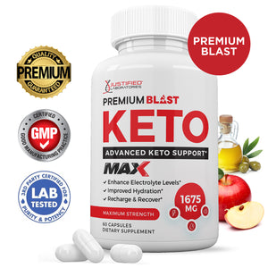Premium Blast Keto ACV Max Pills 1675MG