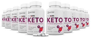 10 bottles of Pro Burn Keto ACV Pills 1275MG
