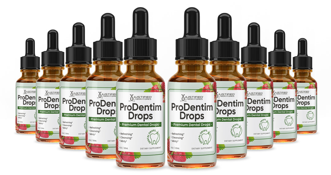 10 bottles of Prodentim Dental Drops For Teeth & Gums