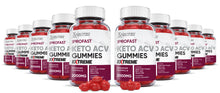 Load image into Gallery viewer, 10 bottles of 2 x Stronger ProFast Keto ACV Gummies Extreme 2000mg