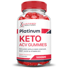 Cargar imagen en el visor de la Galería, Platinum Keto ACV Gummies + Pills Bundle