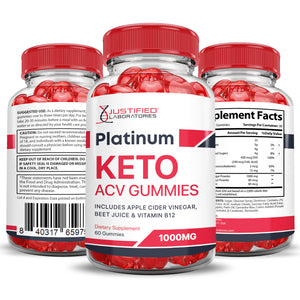 Platinum Keto ACV Gummies 1000MG