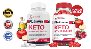 Platinum Keto ACV Gummies + Pills Bundle
