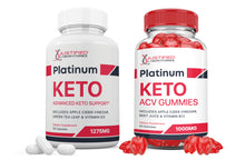 Afbeelding in Gallery-weergave laden, Platinum Keto ACV Gummies + Pills Bundle