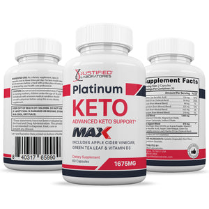 Platinum Keto ACV Max Pills 1675MG