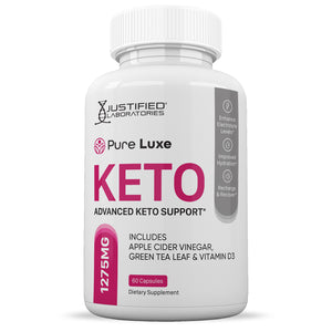 Pure Luxe Keto ACV Pills 1275MG