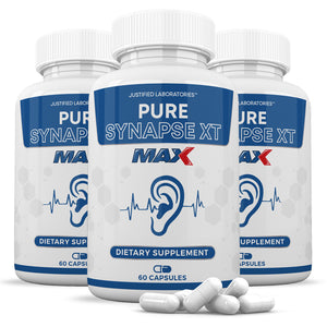 3 bottles Pure Synapse XT Max