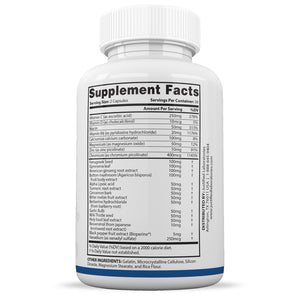 supplement facts of Pure Synapse XT Max