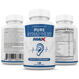 all sides of the bottle of Pure Synapse XT Max