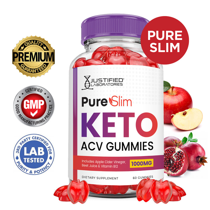 Pure Slim Keto ACV Gummies 1000MG
