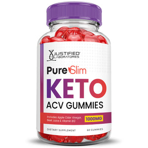 Pure Slim Keto ACV Gummies 1000MG