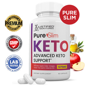 Pure Slim Keto ACV Pills 1275MG