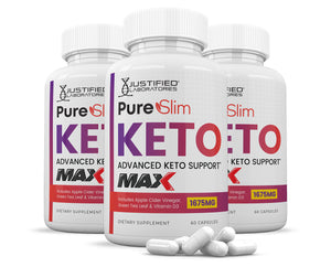 Pure Slim Keto ACV Max Pills 1675MG