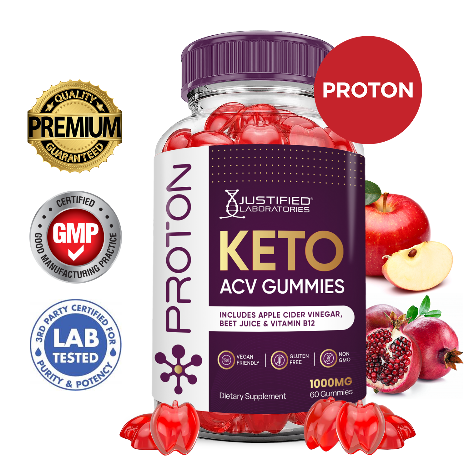 Proton Keto ACV Gummies 1000MG