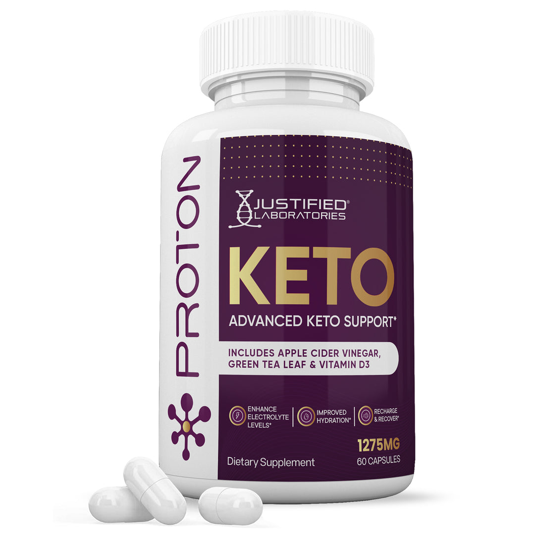 1 Bottle of Proton Keto ACV Pills 1275MG
