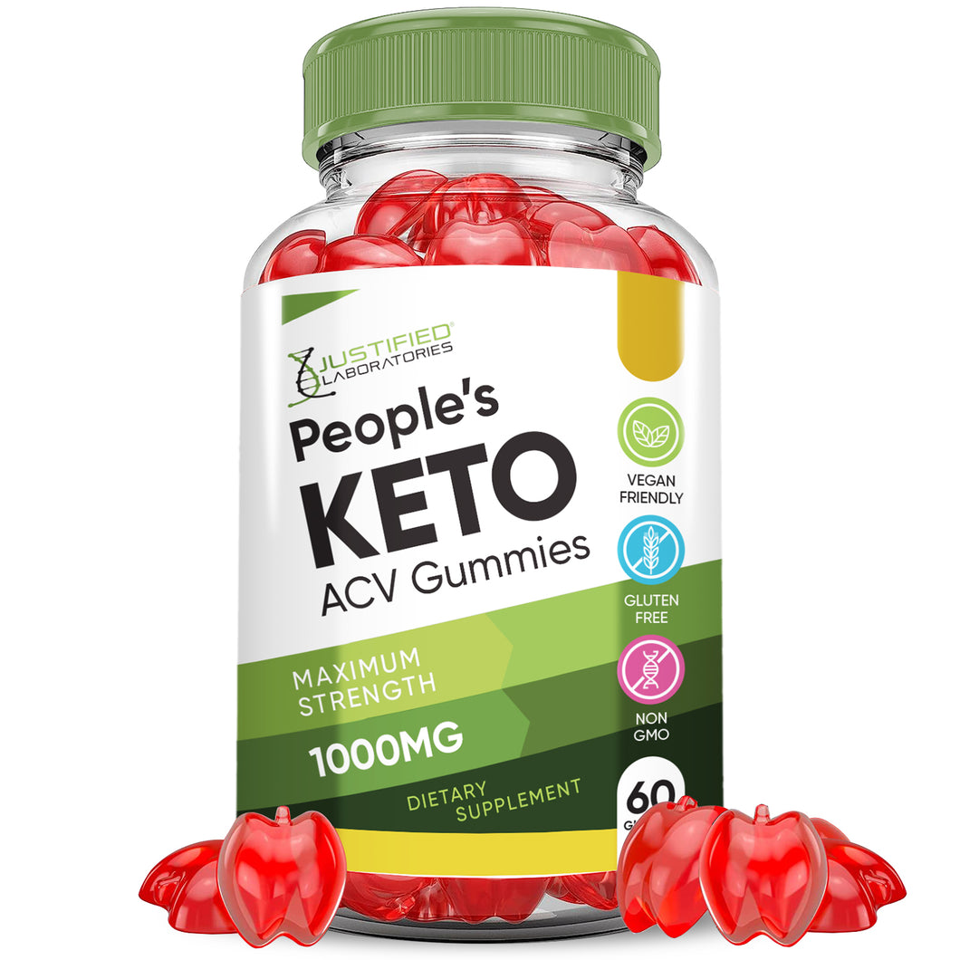 1 bottle of Peoples Keto ACV Gummies 1000MG 