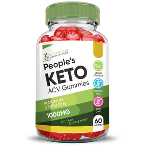 1 bottle of Peoples Keto ACV Gummies