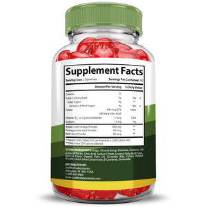 Supplement  Facts of Peoples Keto ACV Gummies 