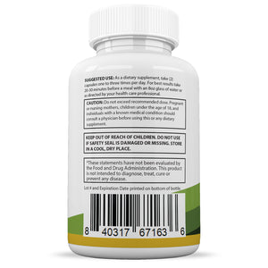 Suggested use and warnings of Peoples Keto ACV Max Pills 1675MG