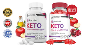Premier Keto ACV Gummies + Pills Bundle