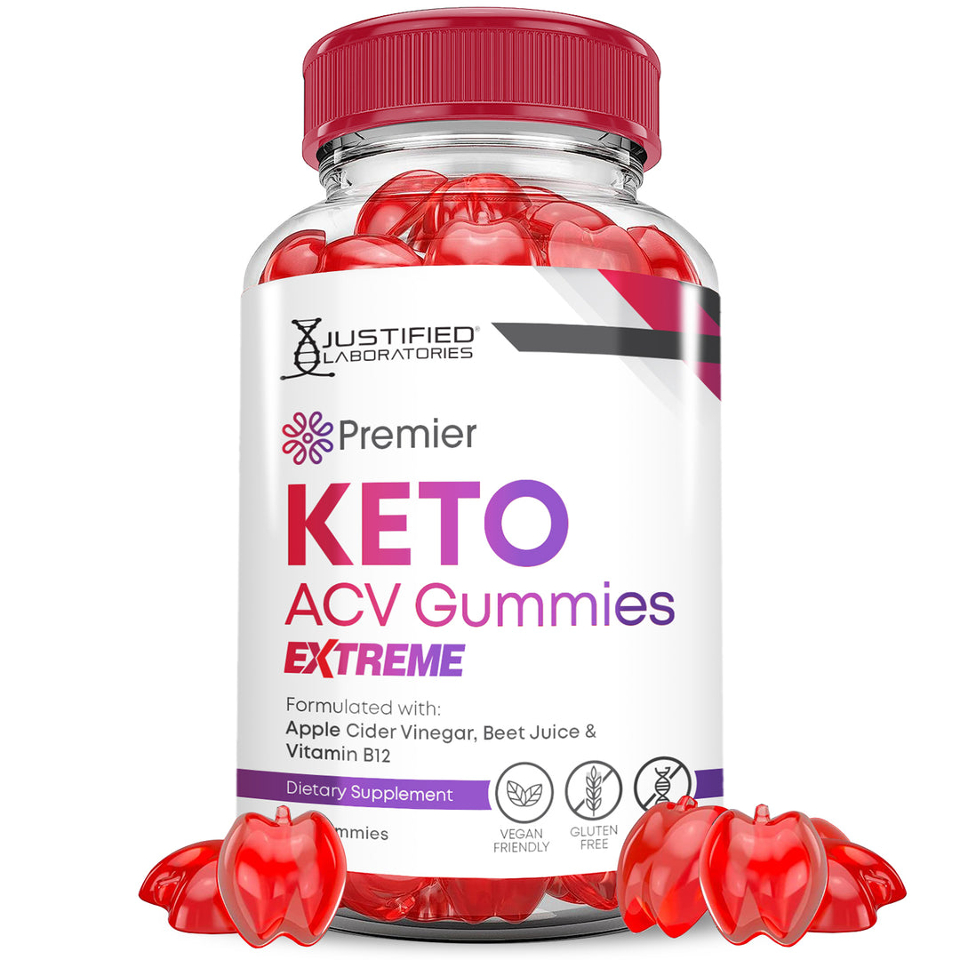 1 bottle of 2 x Stronger Premier Keto ACV Gummies Extreme 2000mg