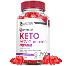 Cargar imagen en el visor de la Galería, 1 bottle of 2 x Stronger Premier Keto ACV Gummies Extreme 2000mg