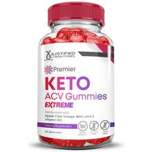 Load image into Gallery viewer, Front facing image of 2 x Stronger Premier Keto ACV Gummies Extreme 2000mg