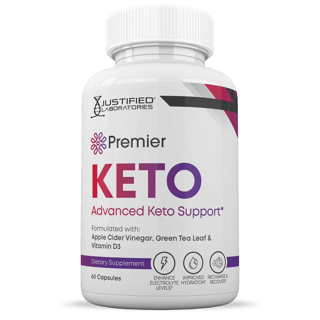 Front facing image of Premier Keto ACV Pills 1275MG