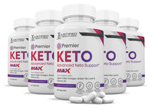 Load image into Gallery viewer, 5 bottles of Premier Keto ACV Max Pills 1675MG