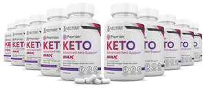 10 bottles of Premier Keto ACV Max Pills 1675MG