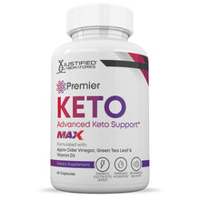 Cargar imagen en el visor de la Galería, Front facing image of Premier Keto ACV Max Pills 1675MG