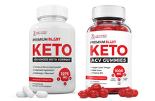 Afbeelding in Gallery-weergave laden, 1 bottle Premium Blast Keto ACV Gummies + Pills Bundle