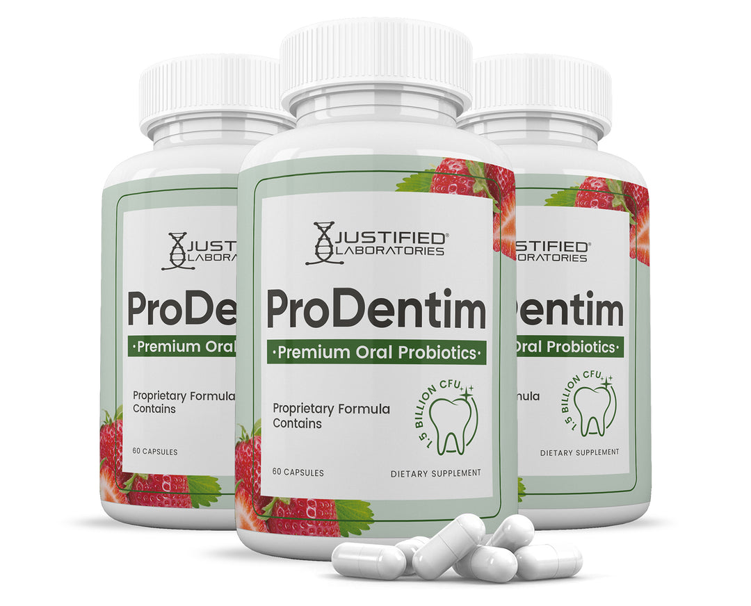 3 bottles ProDentim 1.5 Billion CFU Oral Probiotic