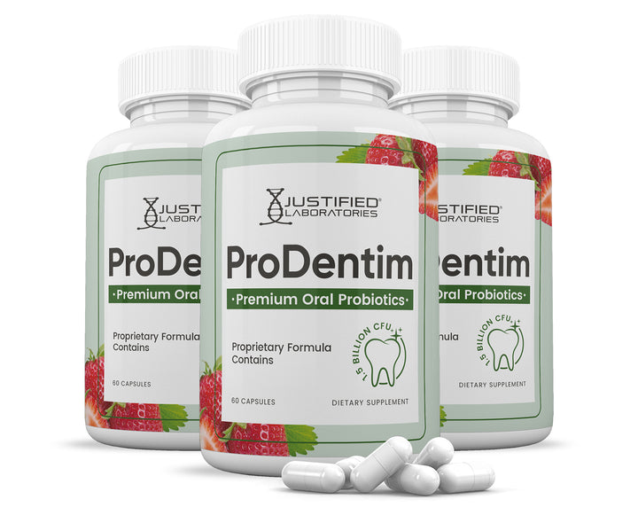 3 bottles ProDentim 1.5 Billion CFU Oral Probiotic
