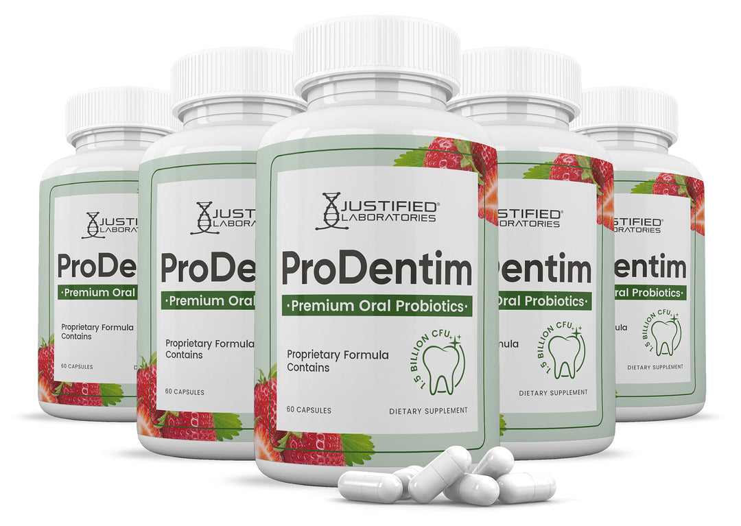 5 bottles ProDentim 1.5 Billion CFU Oral Probiotic