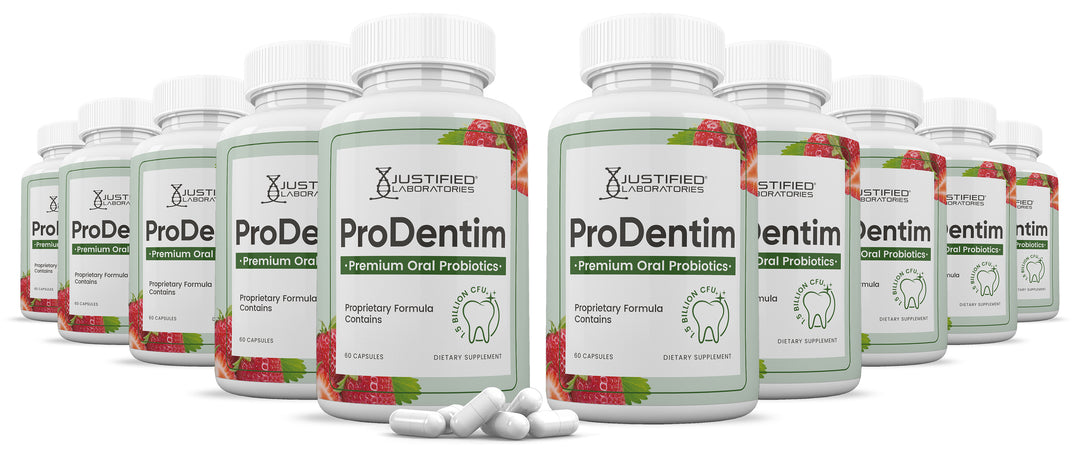 10 bottles ProDentim 1.5 Billion CFU Oral Probiotic