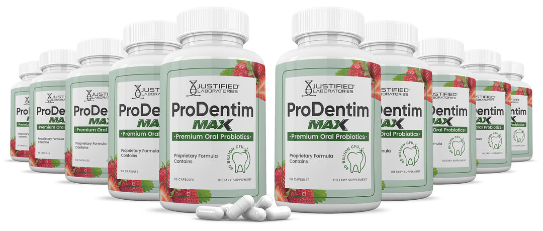 10 bottles of ProDentim Max 40 Billion CFU