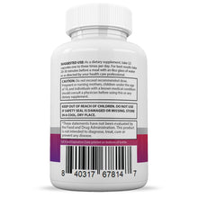 Cargar imagen en el visor de la Galería, Suggested Use and Warnings of Anatomy One Keto ACV Pills 1275MG