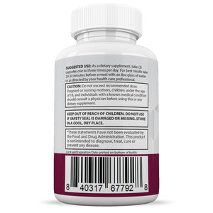 Suggested Use and warnings of ProFast Keto ACV Pills 1275MG