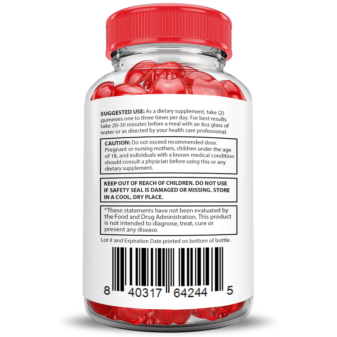 Suggested Use 2 x Stronger Quick Fire Keto ACV Gummies Extreme 2000MG