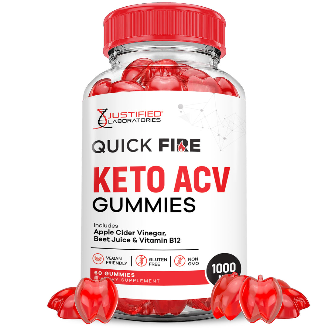 1 Bottle Quick Fire Keto ACV Gummies 1000MG