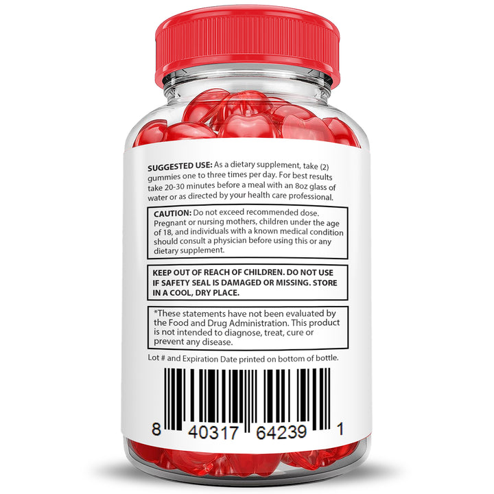 Suggested Use Quick Fire Keto ACV Gummies 1000MG