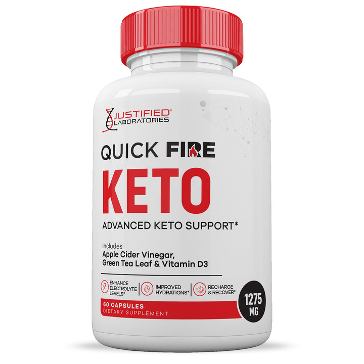 Quick Fire Keto ACV Pills 1275MG