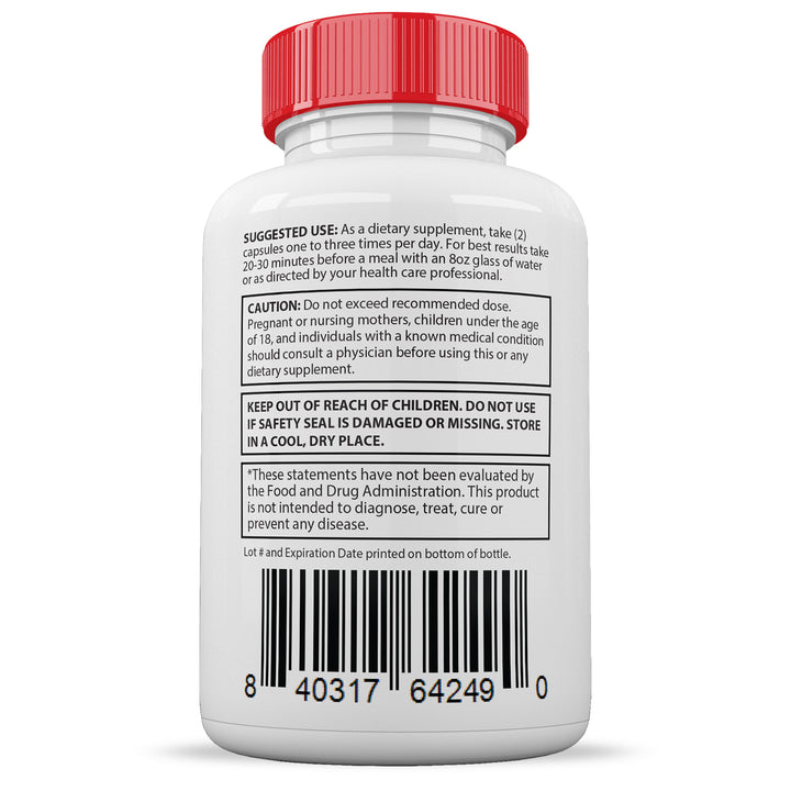 Suggested Use Quick Fire Keto ACV Pills 1275MG