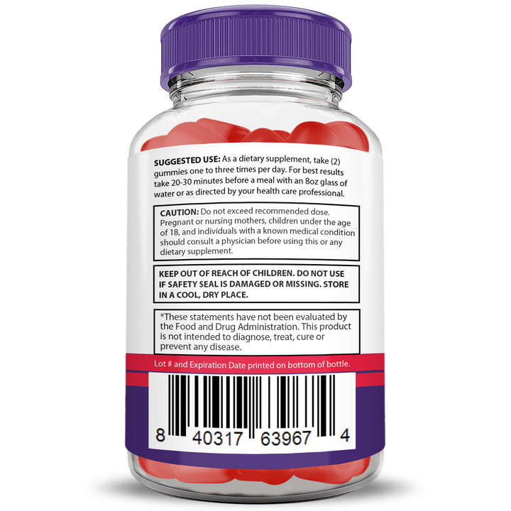 Quick Shred Keto ACV Gummies 1000MG Suggested Use