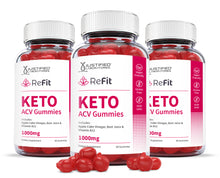 Load image into Gallery viewer, 3 bottles ReFit Keto ACV Gummies 1000MG