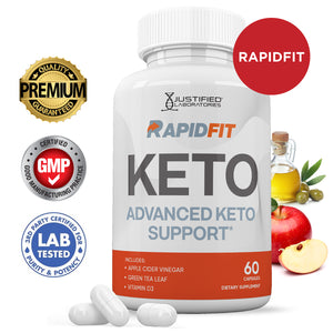 Rapid Fit Keto ACV Pills 1275MG