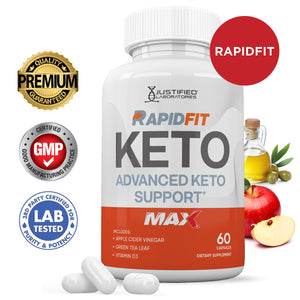 Rapid Fit Keto ACV Max Pills 1675MG